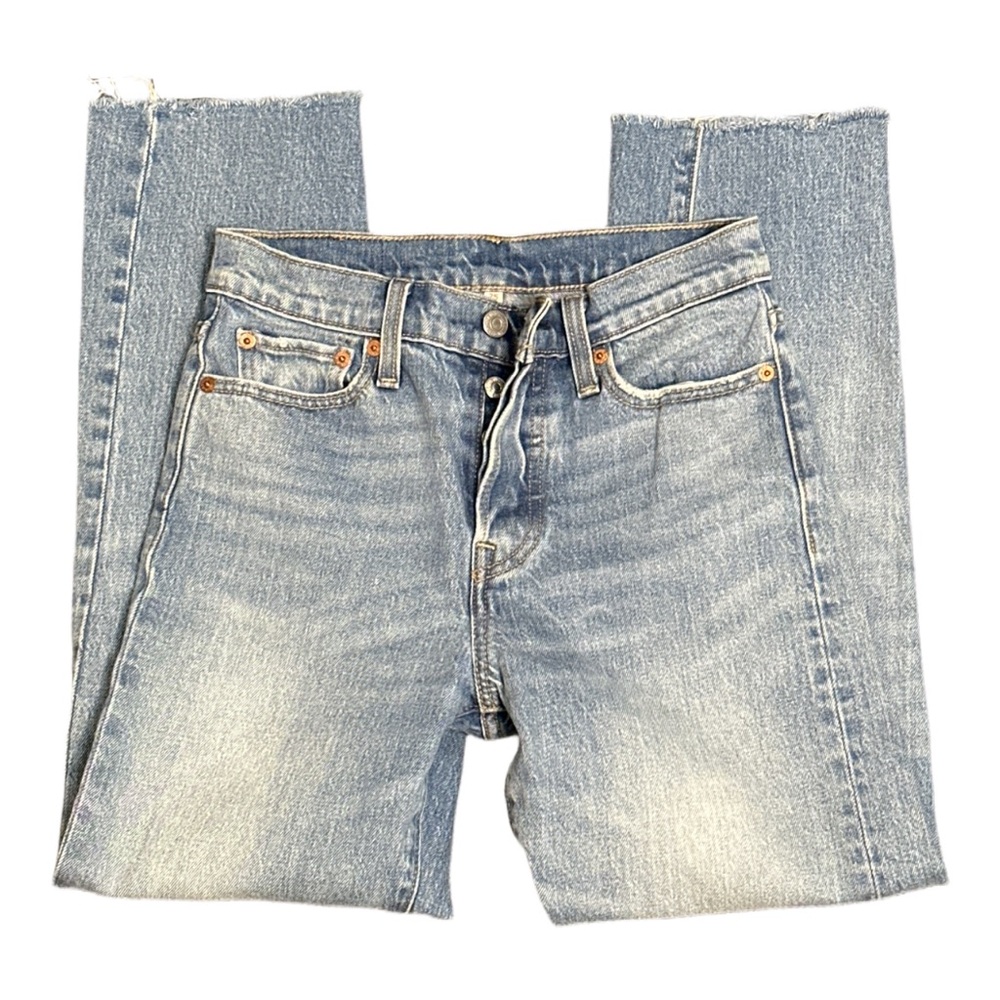 Levi's Light Blue Ankle & Cropped Jeans - Picture 3 of 4